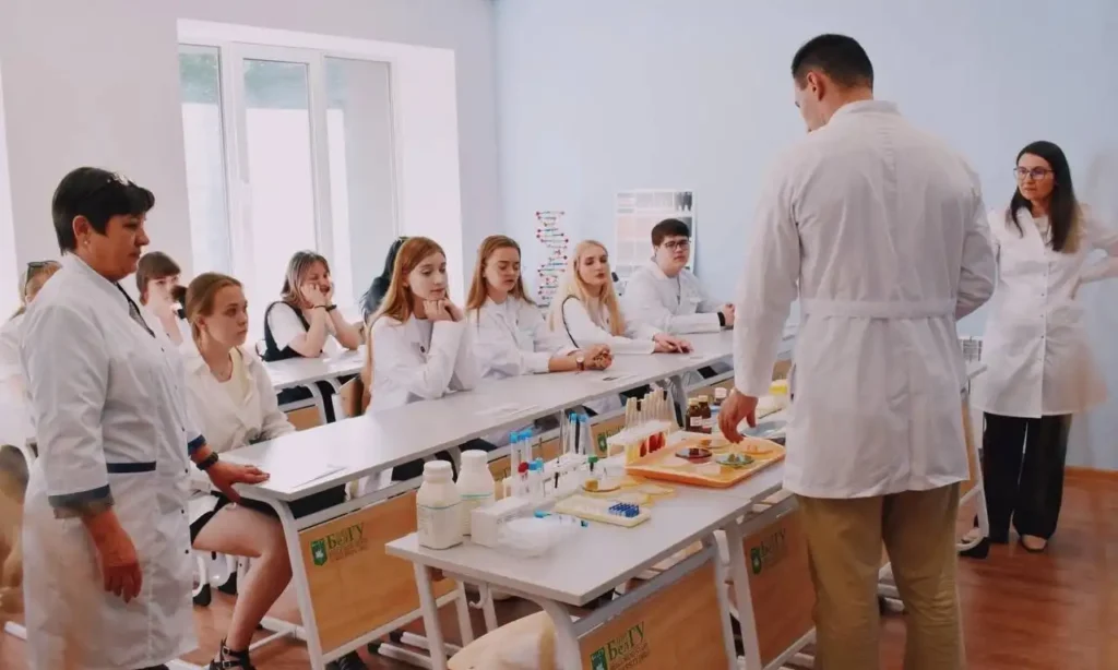 Lớp thực hành của Đại học Nghiên cứu tổng hợp Quốc gia Belgorod