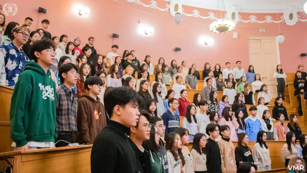 Sinh viên Đại học Kinh tế Plekhanov tổ chức Đại hội Đơn vị Lưu học sinh, ngày 26/12/2022