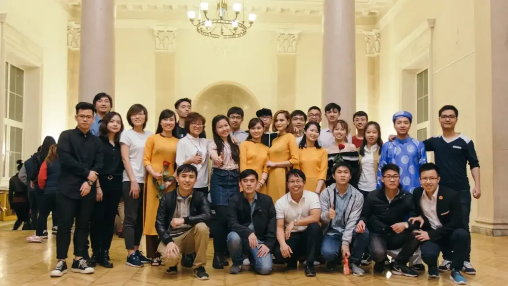 Sinh viên Đại học Năng lượng Moskva MPEI tham gia Ngày hội văn hóa năm 2017